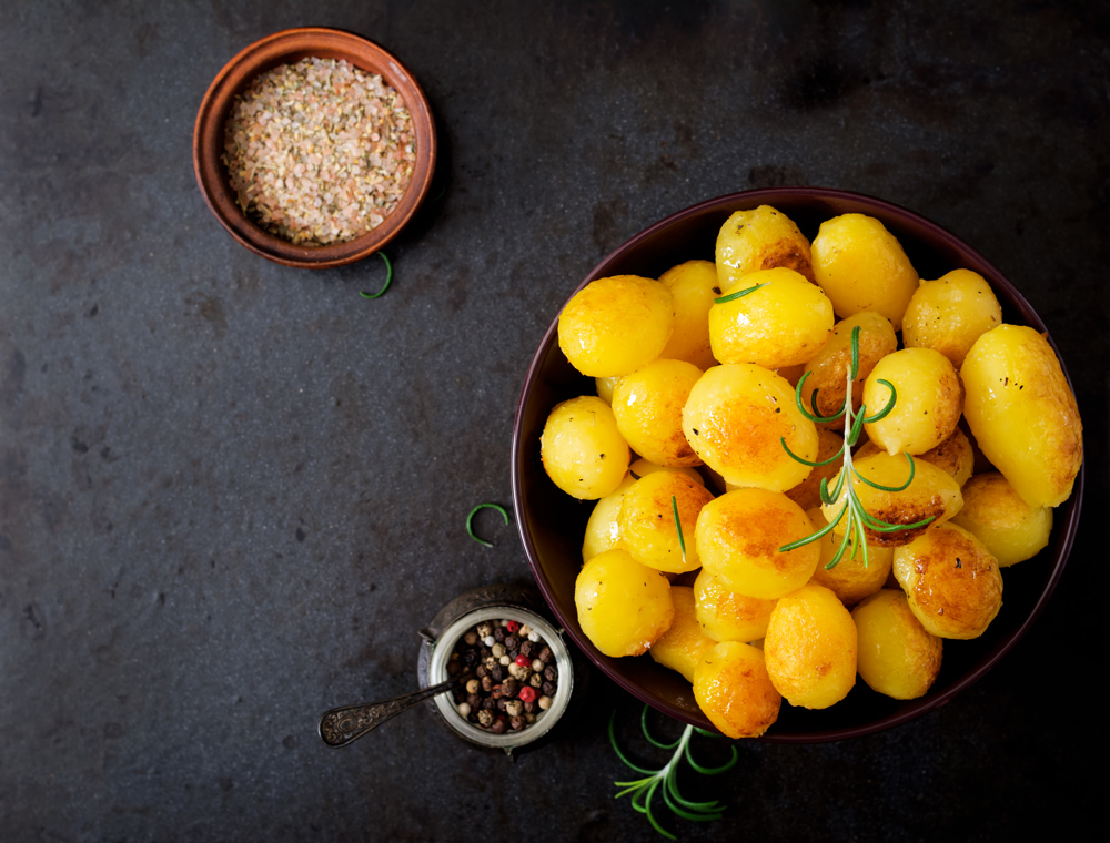 1 Kase haşlanmış patates